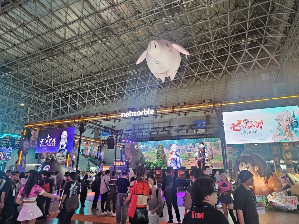 도쿄게임쇼 2025 넷마블 부스 / 사진= 심민관 기자